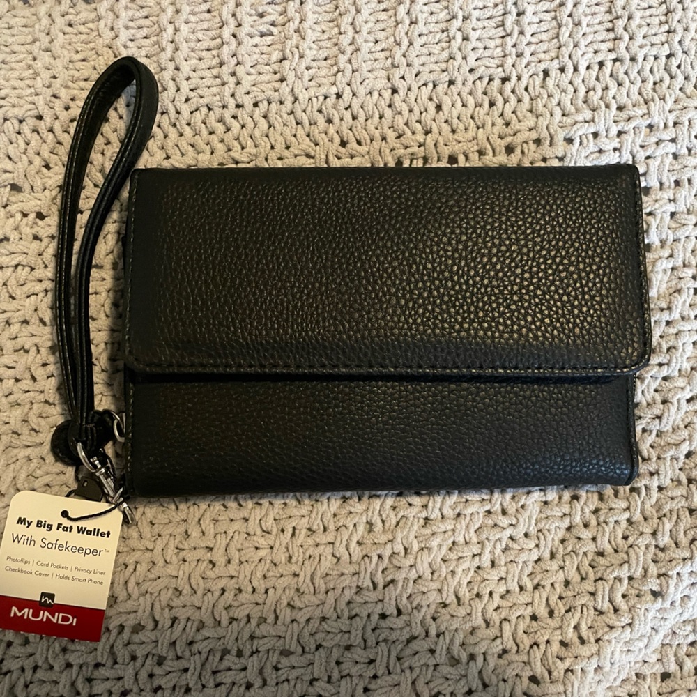 Mundi Hand clutch Black